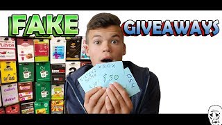 Gift Card and iPhone 7 Giveaways that are Fake! + 1000 Subscriber Special Idea screenshot 4