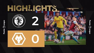 Defeat at Villa Park | Aston Villa 2-0 Wolves | Highlights by Wolves 47,391 views 1 month ago 2 minutes, 21 seconds