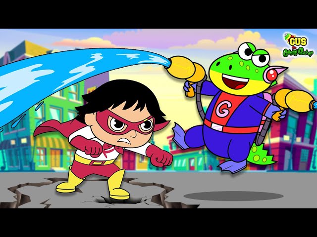 Superheroes & Real Life Heroes! Save the day with Ryan’s World!!