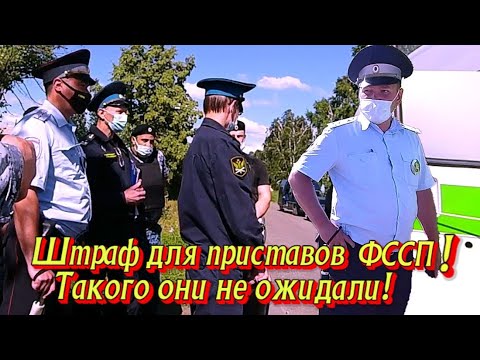 Штраф для  приставов ФССП. Такого они не ожидали!