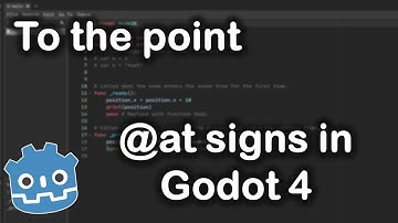 TTP: export, tool and onready on Godot 4’s gdscript