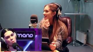 Ariana Grande reacts to the Jessie J Shred   Interview.mp4