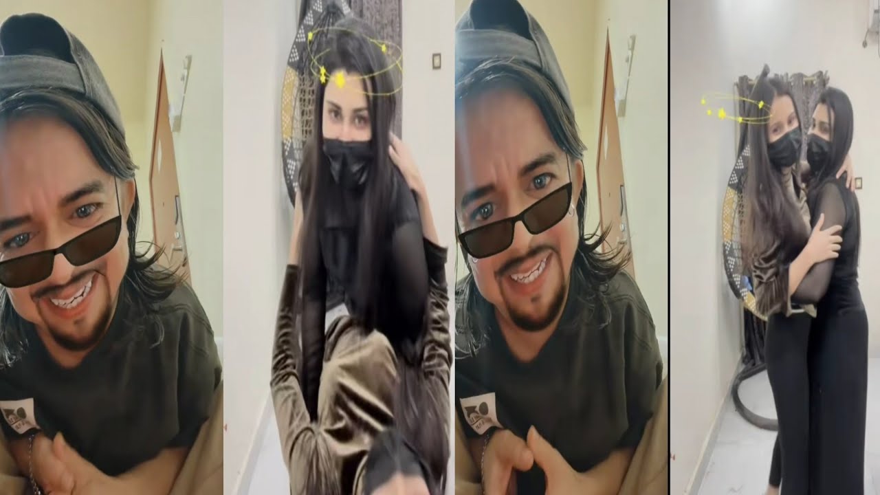 Wasim made two girls do a romantic dance on TikTok Live