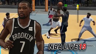 UNSTOPPABLE HALF COURT 3 POINTER KEVIN DURANT BUILD NBA LIVE 19