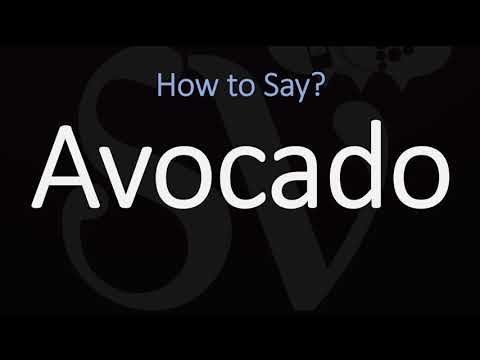 Video: Cum se spune avocado în ASL?