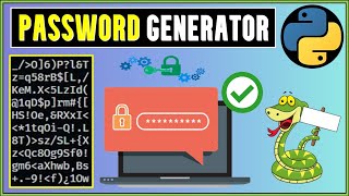 Generador de Contraseñas Aleatorias en Python 🐍 | Generación y Encriptación de Passwords 🔐 ✅ screenshot 1