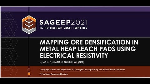 Mapping Ore Densification in Heap Leach Pads With Geophysics