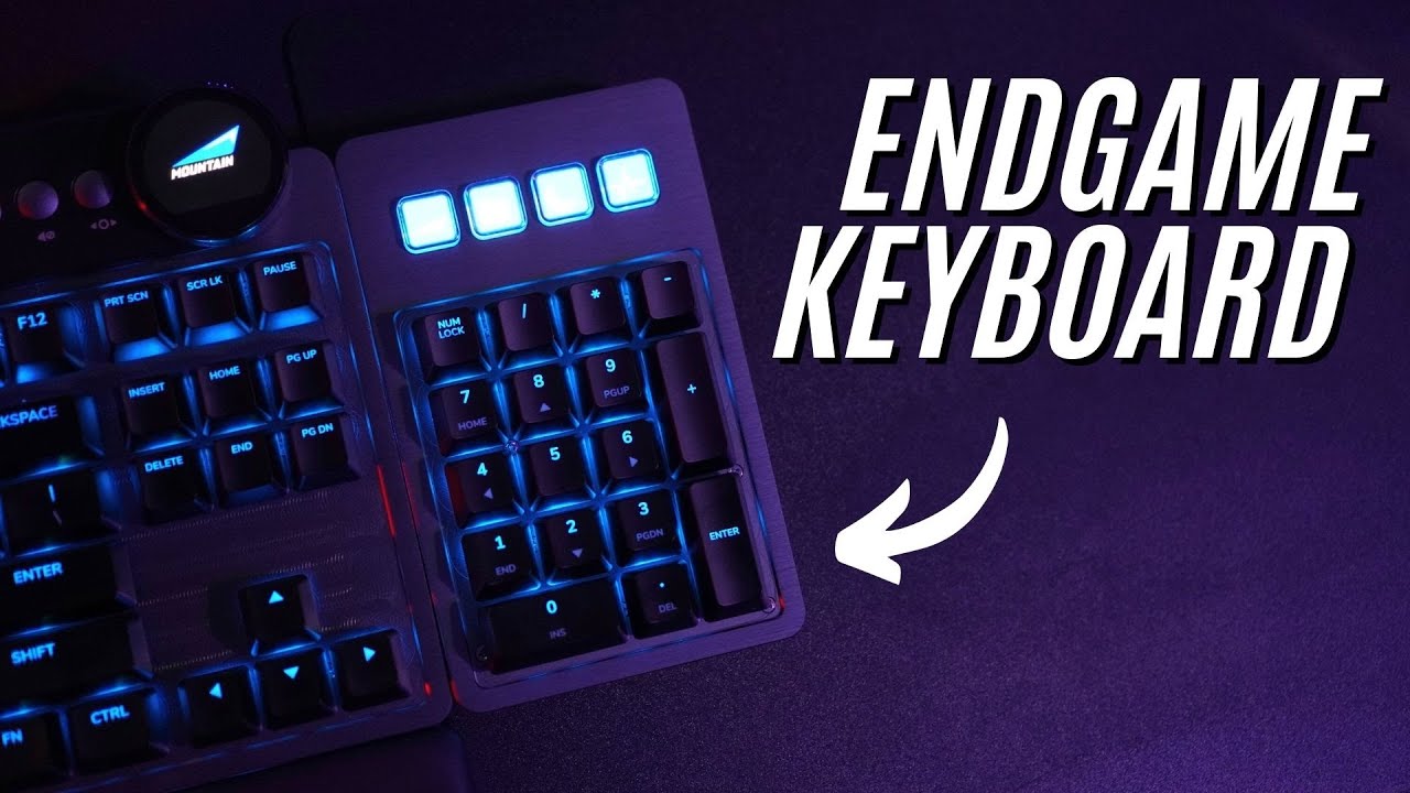 The ENDGAME Keyboard? | Mountain Everest Max Gaming Keyboard Review