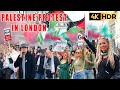Palestine Protests Take Place Across Central London