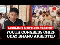 Indian Youth Congress President Uday Bhanu Chib Arrested In AI Summit ‘Shirtless Protest’ Case
