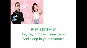 Xiao Feng Feng & Xiao Pan Pan Xue Mao Jiao  Learn To Meow Easy Lyrics Kolay Okunuş