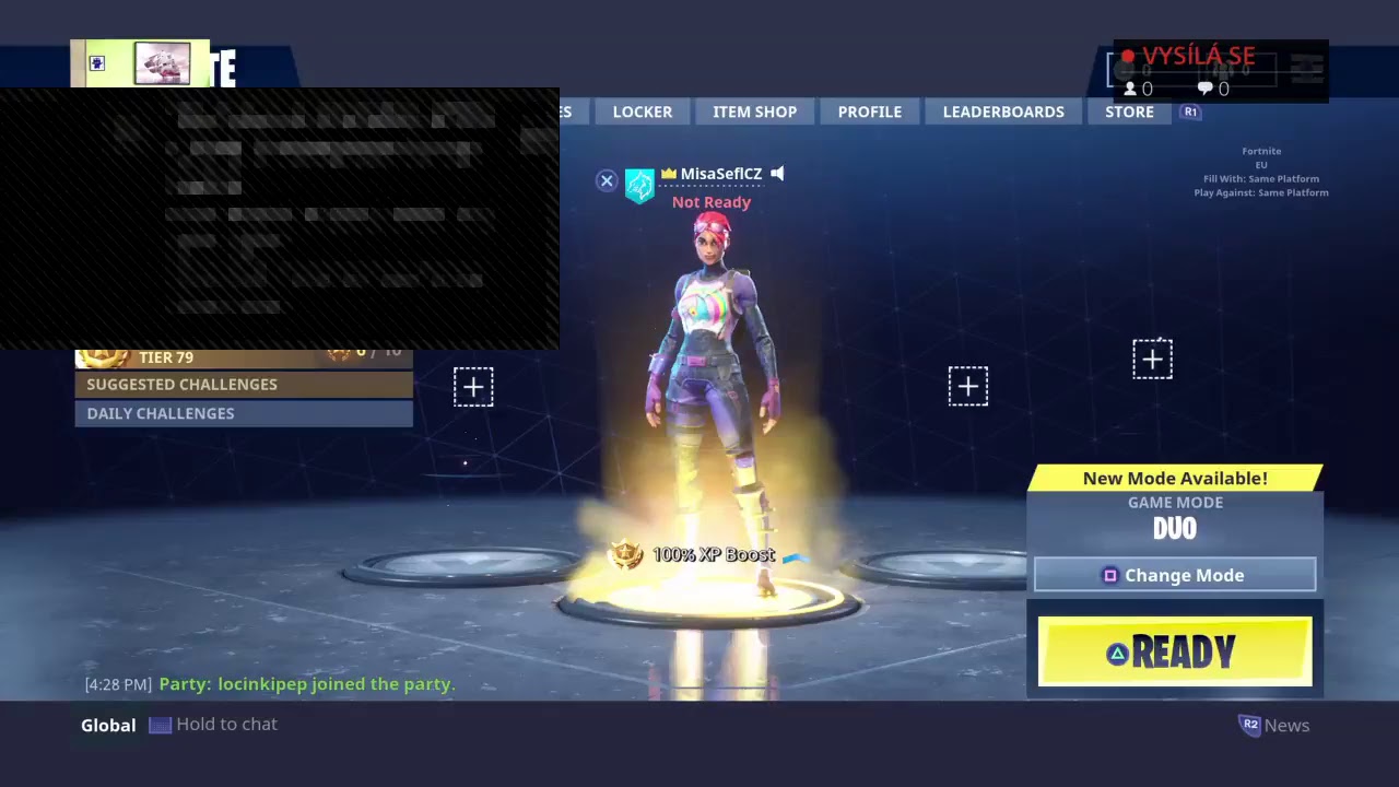 FORTNITE Solo Jdu pro WIN