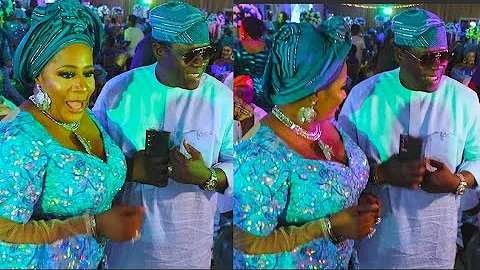 Ogogo & Doyin Kukoyi Steal The Show With Their Dance Moves At Akin Olaiya's Birthday & Film Premiere