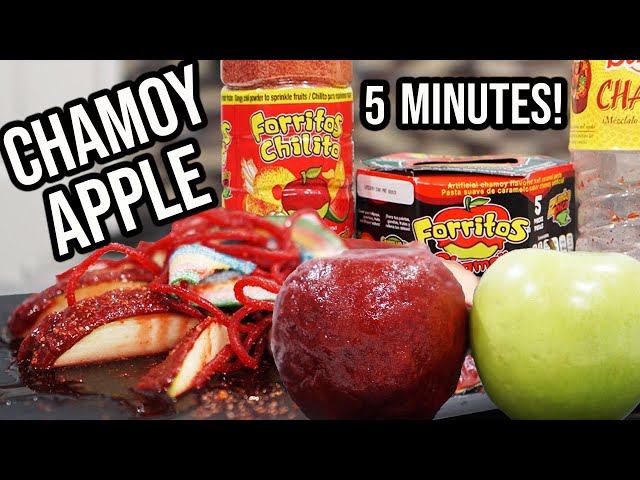 How To Make Chamoy Apple In 5 Minutes