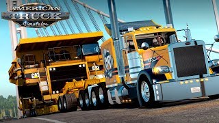 GIANT CATERPILLAR MINING TRUCK | AMERICAN TRUCK SIMULATOR screenshot 3