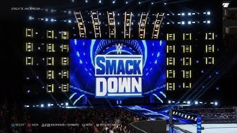 How to make wwe smackdown live Arena 2021(wwe 2k20)