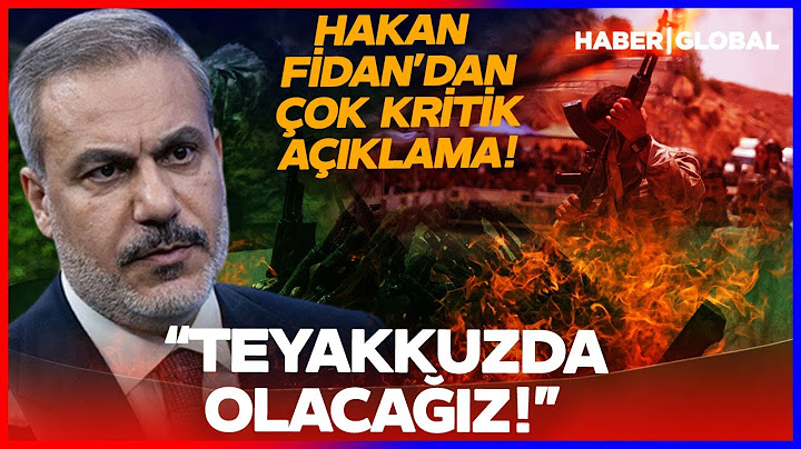 DEVLET ÇOK NET ÇOK KARARLI! Dışişleri Bakanı Hakan Fidan'dan Dikkat Çeken Sözler!