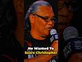 Lawrence Makoare (Lurtz) Almost Scared Christopher Lee