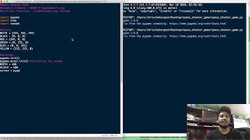 Space Shooter PyGame Part 1   Initial Template