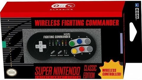 Unboxing Hori Commander Wireless Controller: Super NES Classic