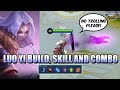 LUO YI GUIDE - THE TROLL QUEEN HAS ARRIVED - BUILD, SKILLS AND COMBO GUIDE MLBB