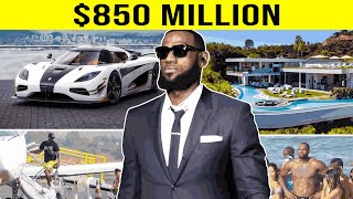 How Lebron James Spent $850 Million Dollars || That Luxury Life