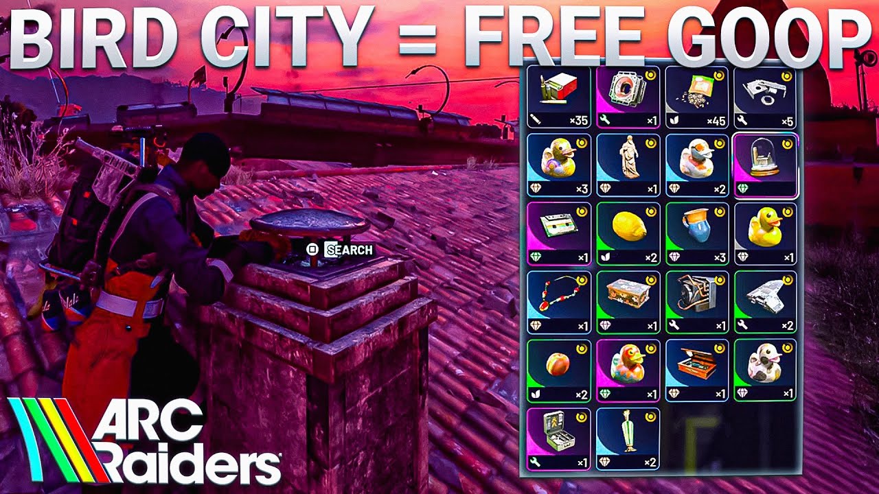 В ARC Raiders началось новое событие «Город птиц»! (EASY GOOP)