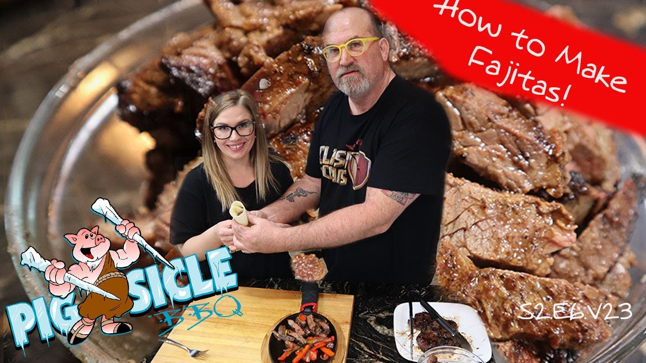 Fajitas by Pigsicle BBQ - YouTube
