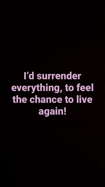 I Surrender by Céline Dion
