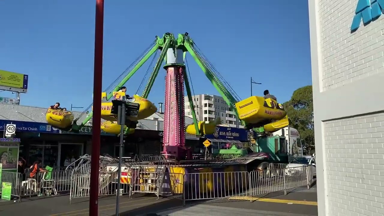 High Gravity's Hurrican ride. Springvale Lunar New Year Festival 2026