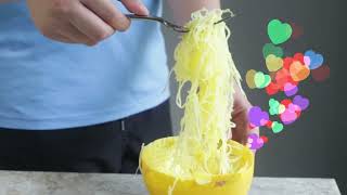 How to Cook Spaghetti Squash (using air fryer or pressure cooker)