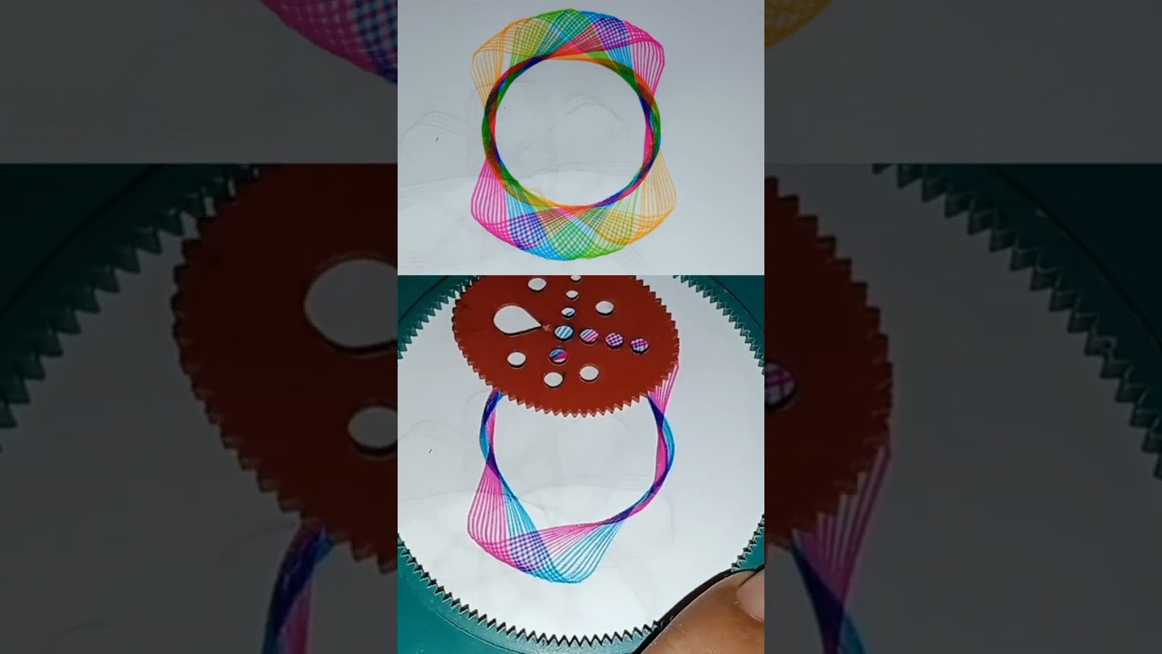 Colourful Spirograph 🌀 