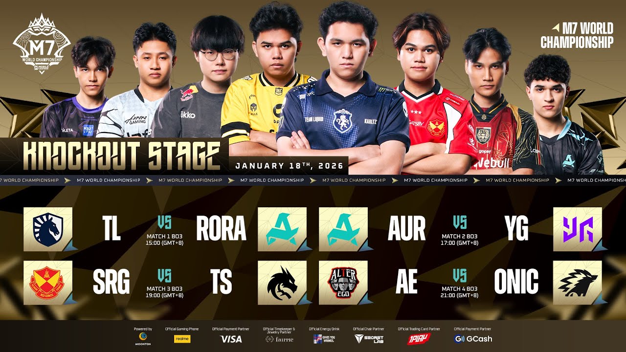 🔴 LIVE | KNOCKOUT STAGE DAY 1 | M7 World Championship | (FIL)