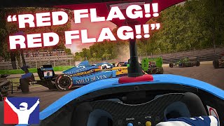 💥The biggest PILE UP I've ever seen!!💥| iRacing Super Formula Lights at Monza