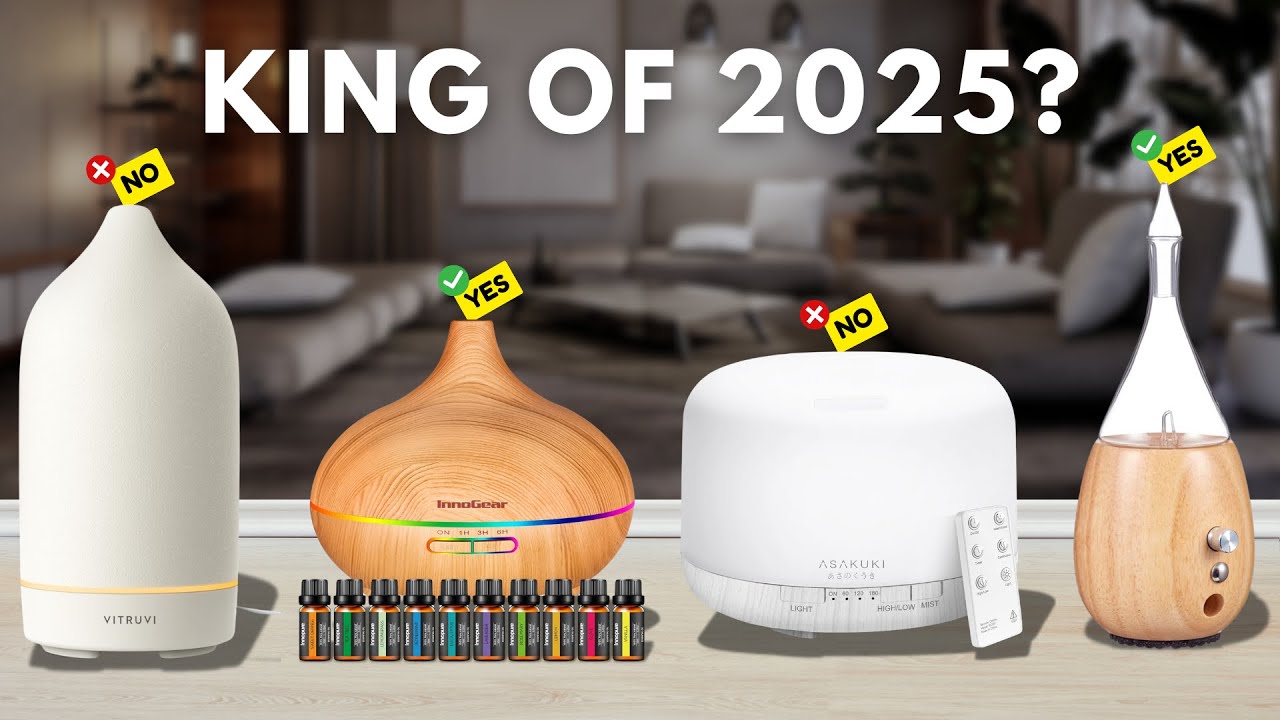Best Essential Oil Diffusers 2025 [watch before you buy] - YouTube