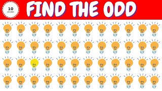 Find the ODD One Out | Emoji Quiz | Easy, Medium, Hard, Impossible