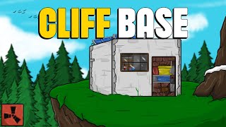 I Built a Cliffside Solo Bunker in Official Rust