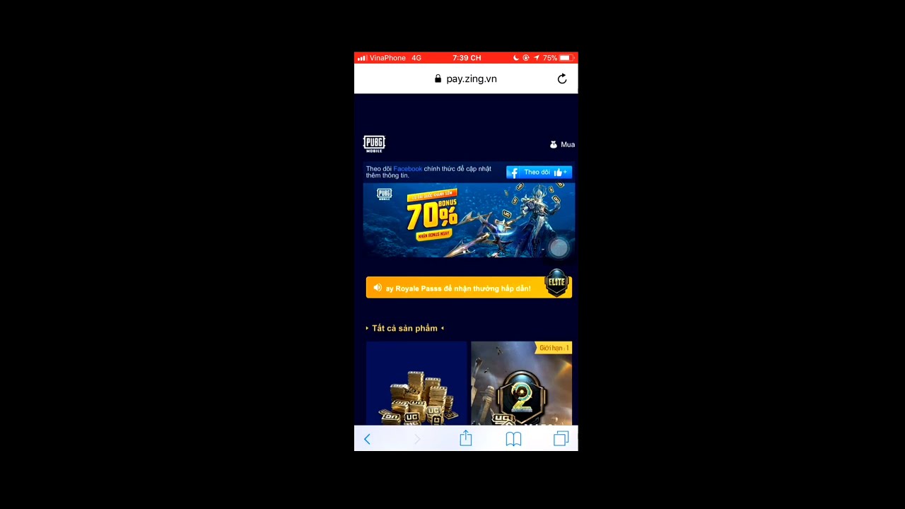 PUBG MOBILE: Hướng dẫn nhận 208UC chỉ với 5k - youtube