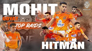 Top Raids Of Mohit Goyat #kabaddi #mohitgoyat #puneripaltan