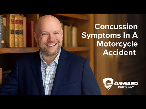 Concussion Symptoms In A Motorcycle Accident // Josh Rohrscheib #Bloomington