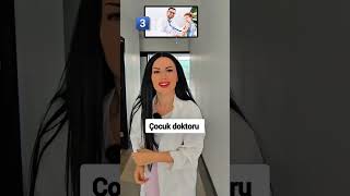 İngilizce de poliklinik Bölümleri
