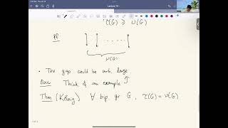 24.04.18, Hong Liu, Extremal Combinatorics: Lecture 14