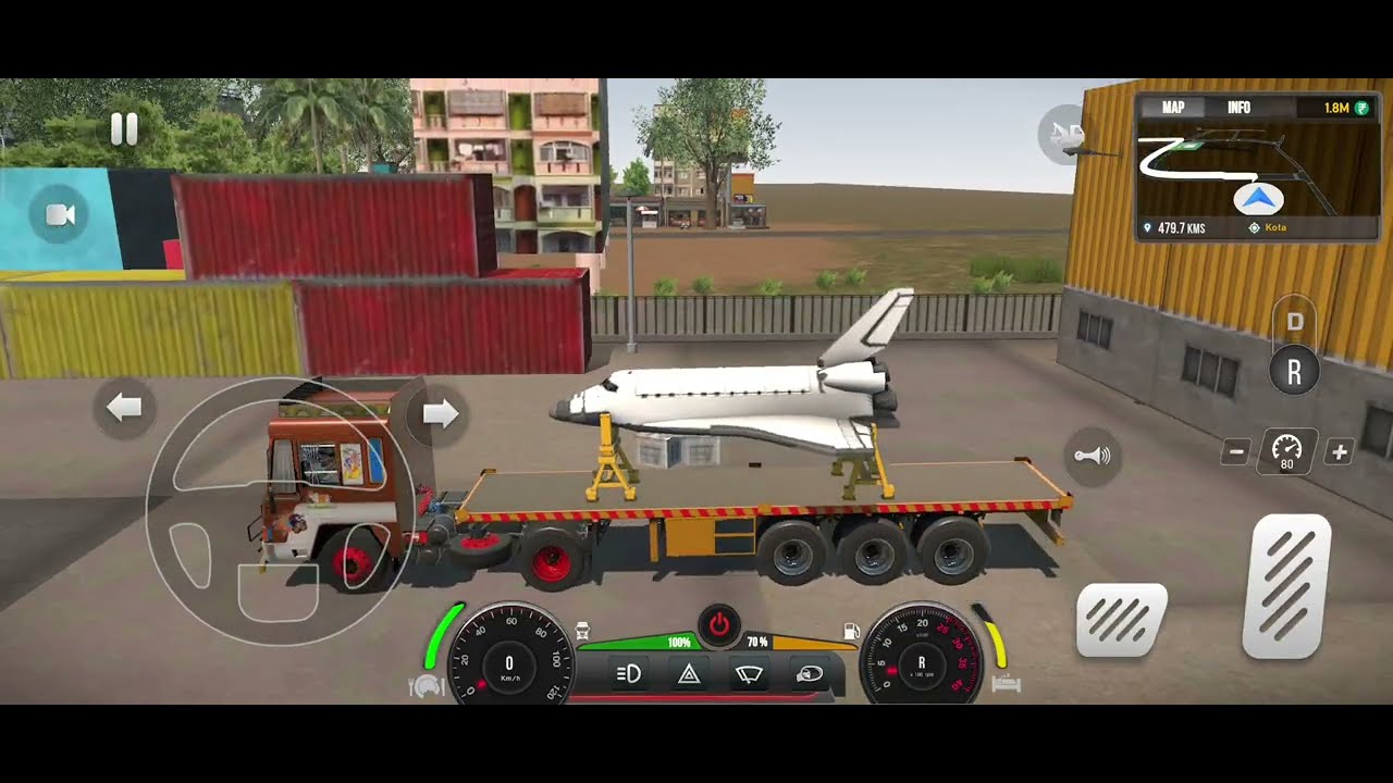 कोटा से राजगढ़ स्पेस शटल का भारी ट्रांसपोर्ट 🚛 | Truck Masters India Gameplay