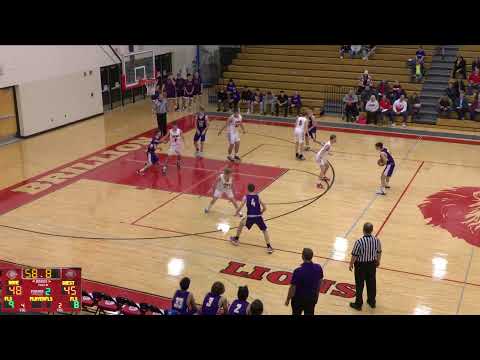 Brillion High School vs Kewaunee High School Mens JV Basketball