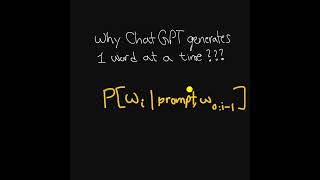 Why does ChatGPT generate 1 word at a time?