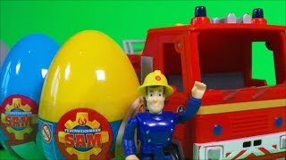 Fireman Sam New Episodes Hd Sam Marathon Egg Opening Kids Cartoon Fun