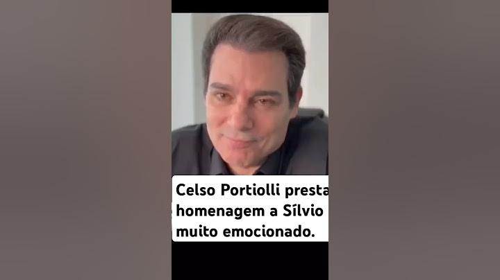 Celso Portiolli presta homenagem muito emocionado#noticias #famosos #silviosantos