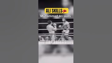 Muhammad Ali skills. Lesson for beginners 🥊 #boxing #boxer #mma #usa #fighter #training