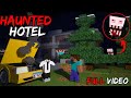 Lost in forest  haunted hotel full minecraft horror story in hindi