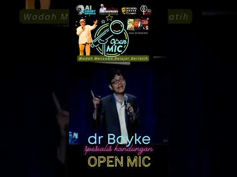 Open Mic Ramon Papana: dr Boyke
